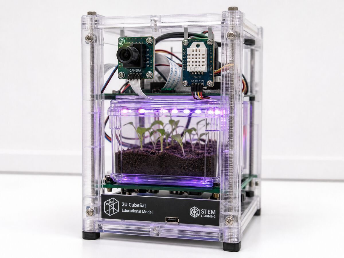 Biological Experiment Pod — 2U CubeSat built by Sofia Andersson