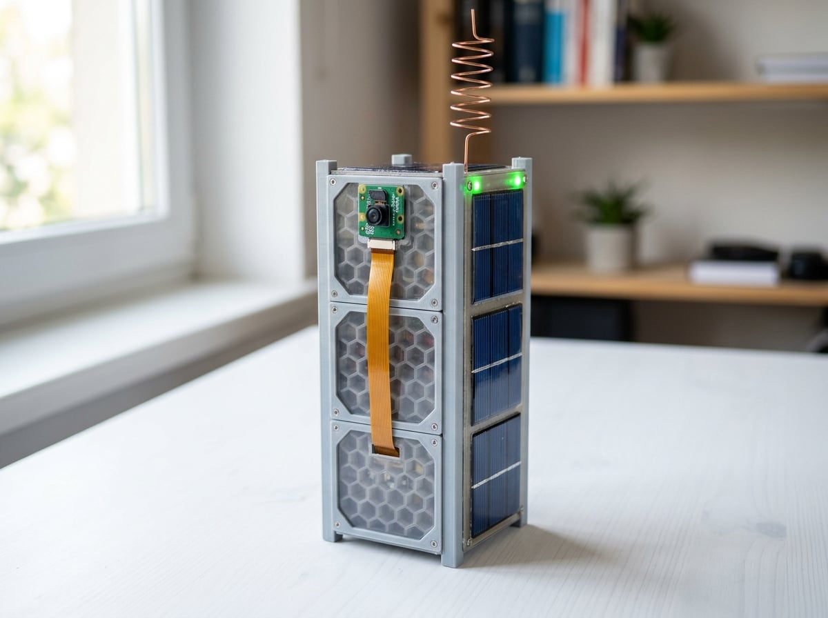 Earth Observer — 3U CubeSat built by Dr. Amara Osei